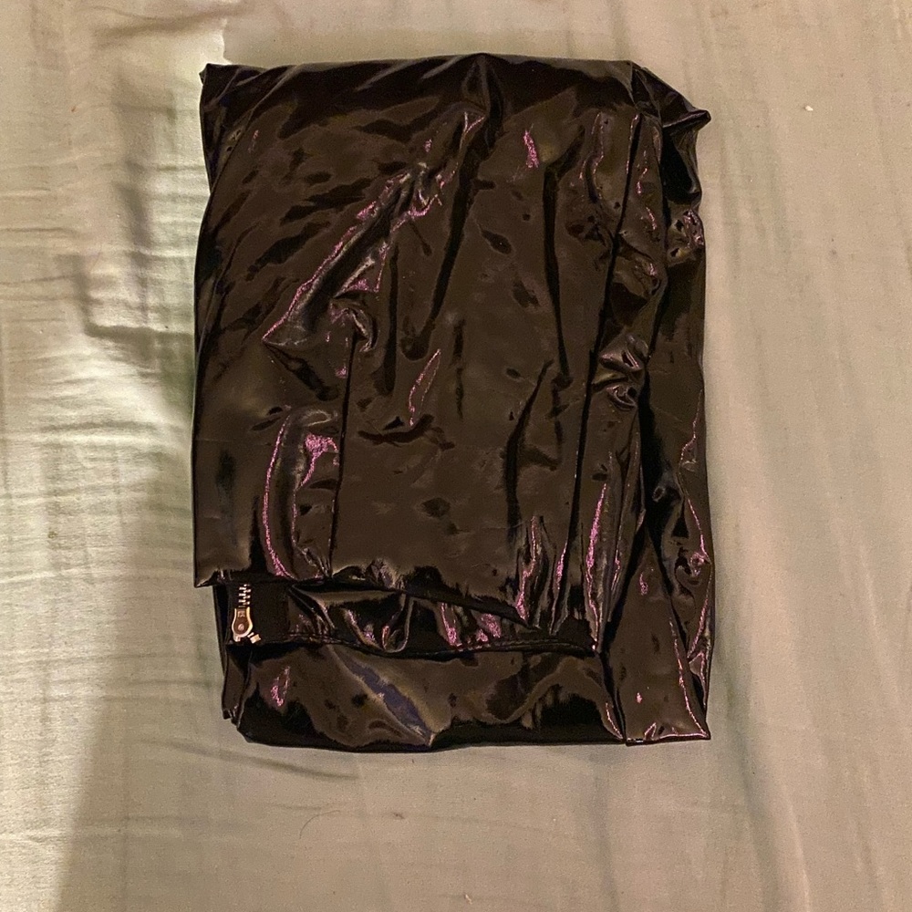 Fashion nova latex pants